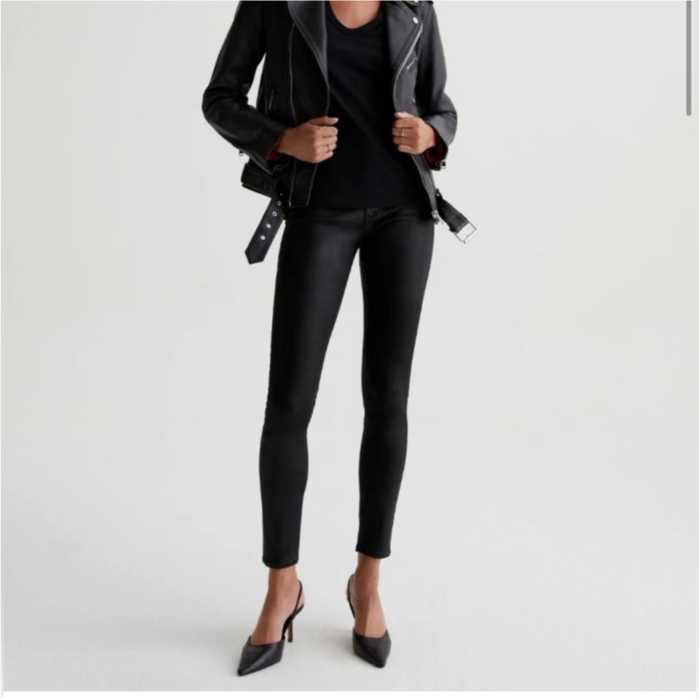 AG Adriano Goldschmied Farrah Skinny Ankle High-Rise Jeans